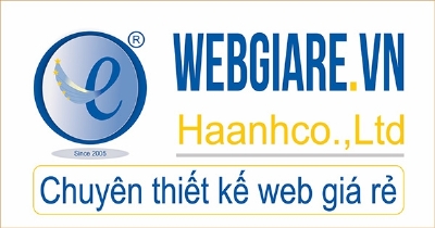 Thiết kế web giá rẻ chỉ có Haanhco