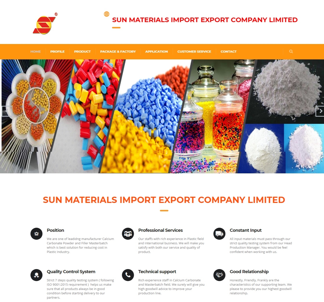 Thiết kế web giá rẻ Sun Joint Stock Company