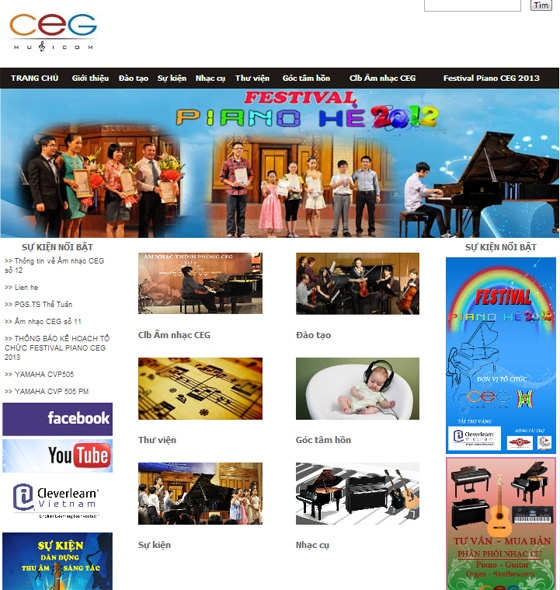Thiết kế website CEG.VN