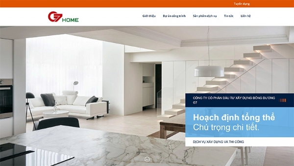 Thiết kế web giá rẻ dongduongg7.com