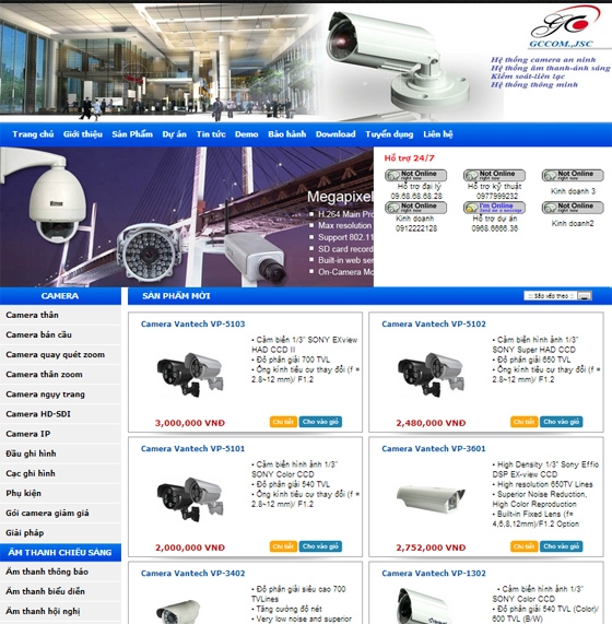 Thiết kế website giá rẻ : GCCOM.COM.VN