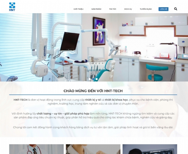 Thiết kế web giá rẻ hnt-tech.com