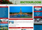 Thiết kế website IDCTOUR.COM