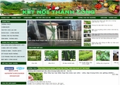 Thiết kế web giá rẻ nông nghiệp Việt Nam