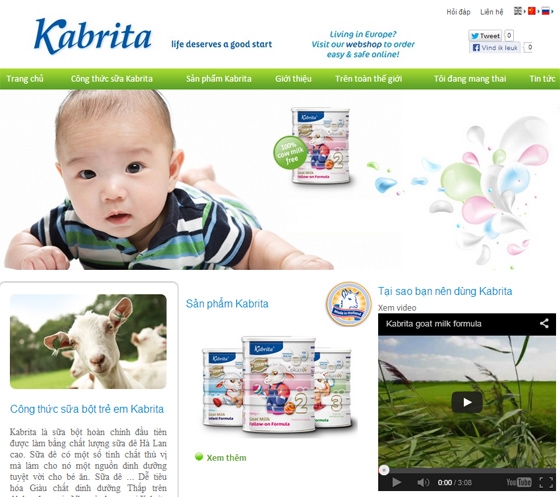 Thiết kế website: Phucloc-kabrita.com