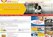 Thiết kế web giá rẻ bưu chính Tân Việt