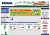 Thiết kế website giá rẻ: DELINA.COM.VN