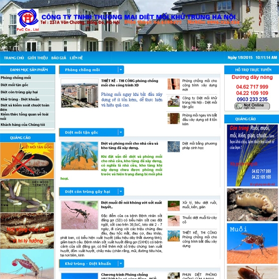 Thiết kế web site: DIENMOI.HANOI.VN