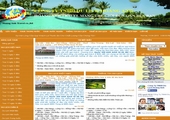 Thiết kế website giá rẻ: DULICHHOANGANH.COM