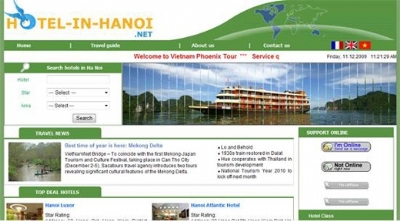 Thiết kế web giá rẻ Hotel In Hà Nội