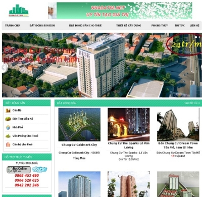 Thiết kế web giá rẻ công ty cổ phần tư vấn và thương mại Đại Việt
