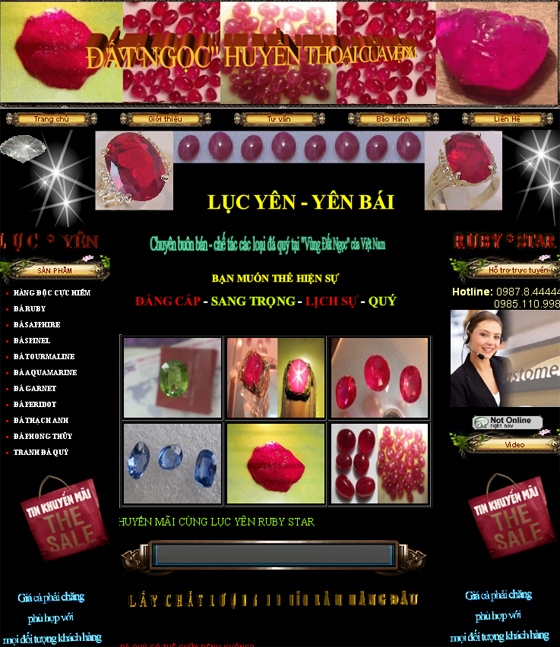 Thiết kế web giá rẻ Ruby Lục Yên