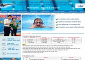 Thiết kế web giá rẻ dạy bơi cấp tốc tại Hà Nội