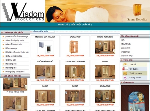 Thiết kế web : WISDOM.VN